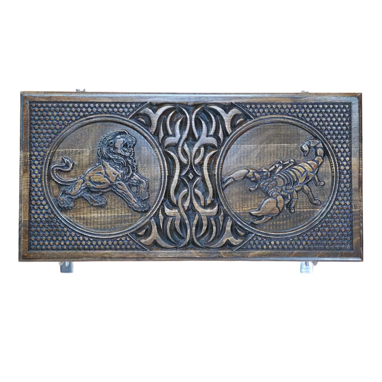 Нарды и шашки 2-в-1 "Изделие 06"